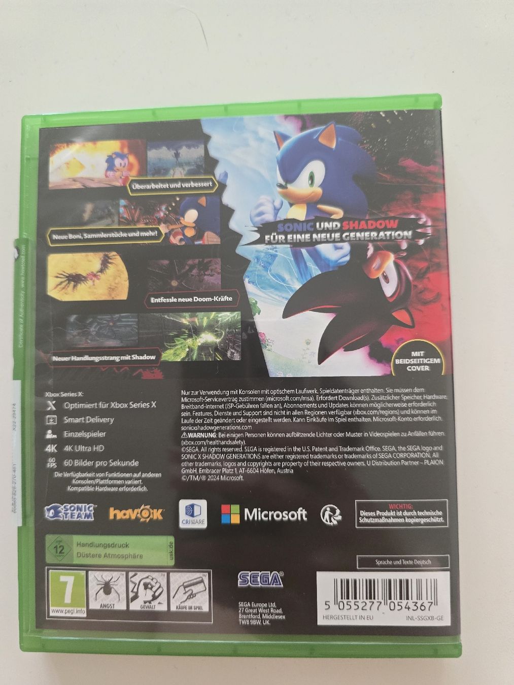 Spiele: Sonic X Shadow Generations  – Neu (gemäss Beschreibung) aus Arbon von Musi15 1