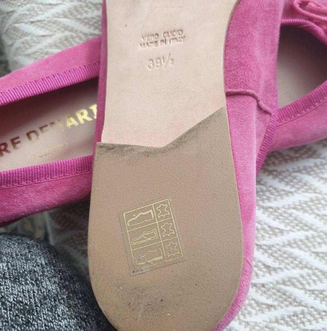 Scarpe da donna: Positano pinke Echtlederballerinas Gr. 39.5 – Usato da Frauenfeld venduto da Classiclover 3