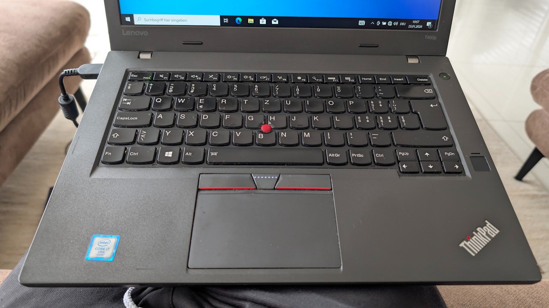 Lenovo Notebook: ThinkPad T460P14.1"  Windows 10 pro top zustand – Usato da Schötz venduto da Intelli