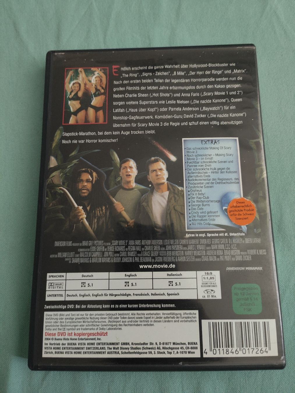 Alle DVDs: Scary Movie 3  – Gebraucht aus Liestal von bebbi1989 1