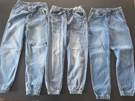 Jeans-Paket Mädchen, Grösse 128