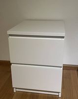 IKEA Nachtkommode weiss mit 2 Schubladen  gepflegt