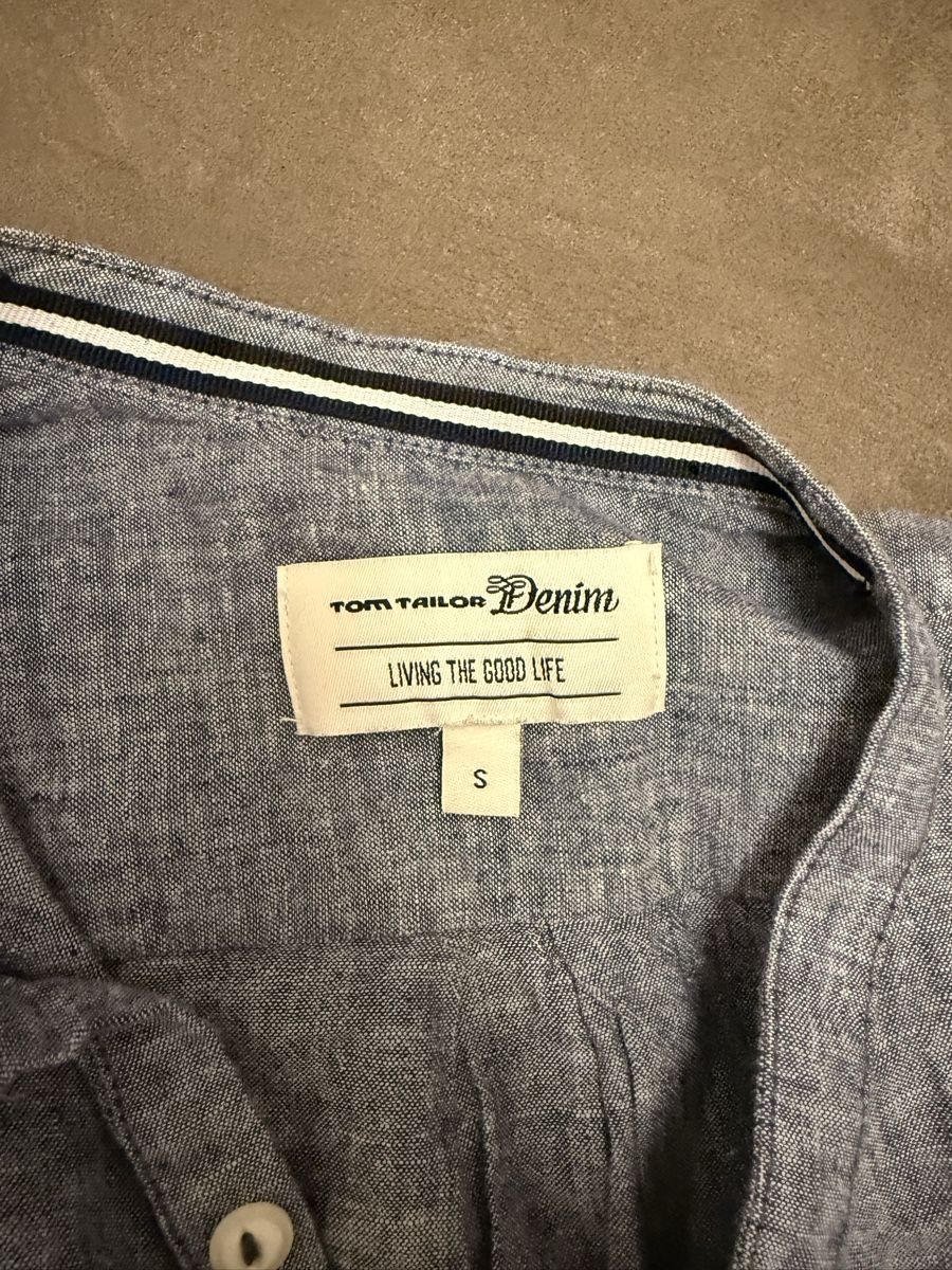 Tom Tailor Chemises: TOM TAILOR Denim Hemd Grösse S grau – Neuf avec emballage d'origine à St. Gallen par Udo20 2