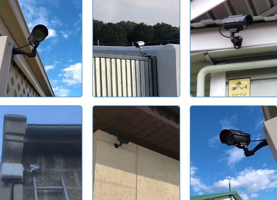 Sistemi d'allarme: Aussenkamera-Attrappe Solar mit Blinkdiode – Nuovo e nell'imballaggio originale da St. Gallen venduto da schnaeppchen-preise 4