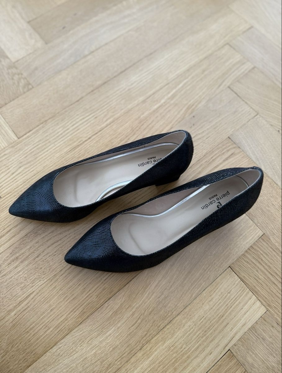 Pierre Cardin Damenschuhe: Ballerines à talons en cuir – Neu (gemäss Beschreibung) aus Genève von kri_v92h 2
