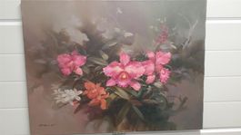 Busdee "Orchideen" Gemälde