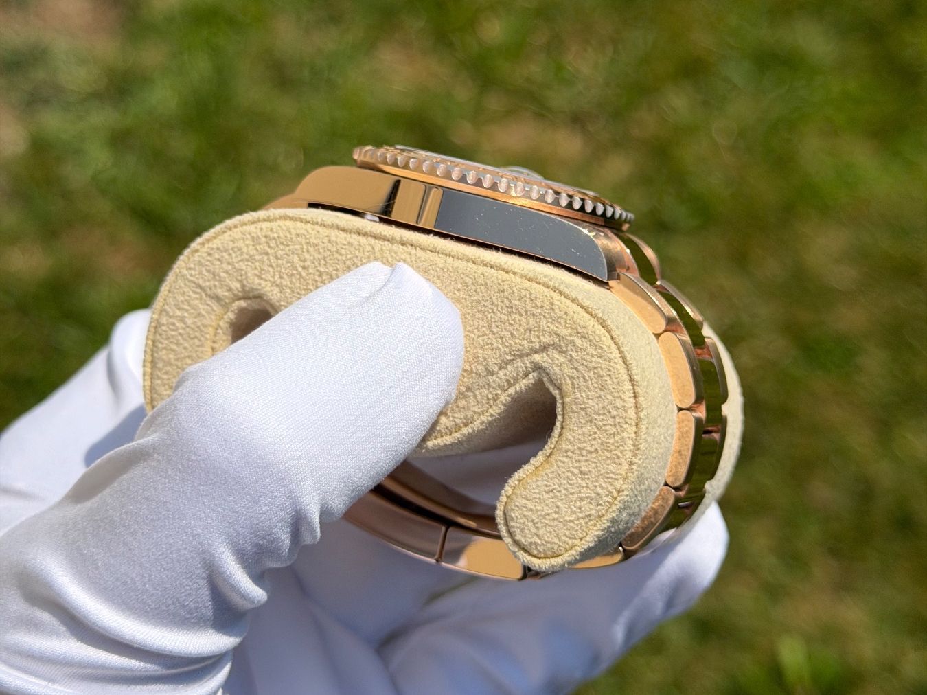 Rolex Uhren: Rolex GMT-Master 2 - Rootbeer - Vollgold – Gebraucht aus Schindellegi von SchLux 8