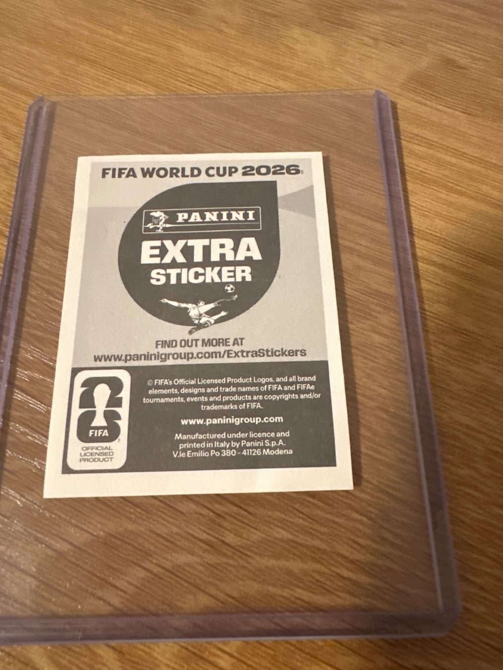 Panini Sammelbilder & Trading cards: Extra Sticker Gold WM 26: Achraf Hakimi – Neu und originalverpackt aus Winterthur von sah_gn89 1