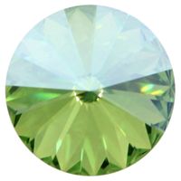 Swarovski / 1122 Rivoli / 14 mm (Peridot) unfoiliert 1 Stück