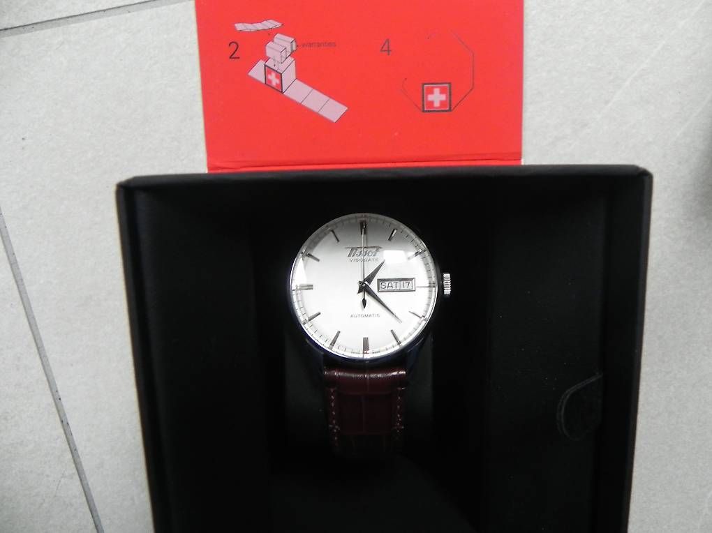 Tissot Orologi: Tissot Uhr Visidate Automatik – Usato da Aarburg venduto da Frys 4