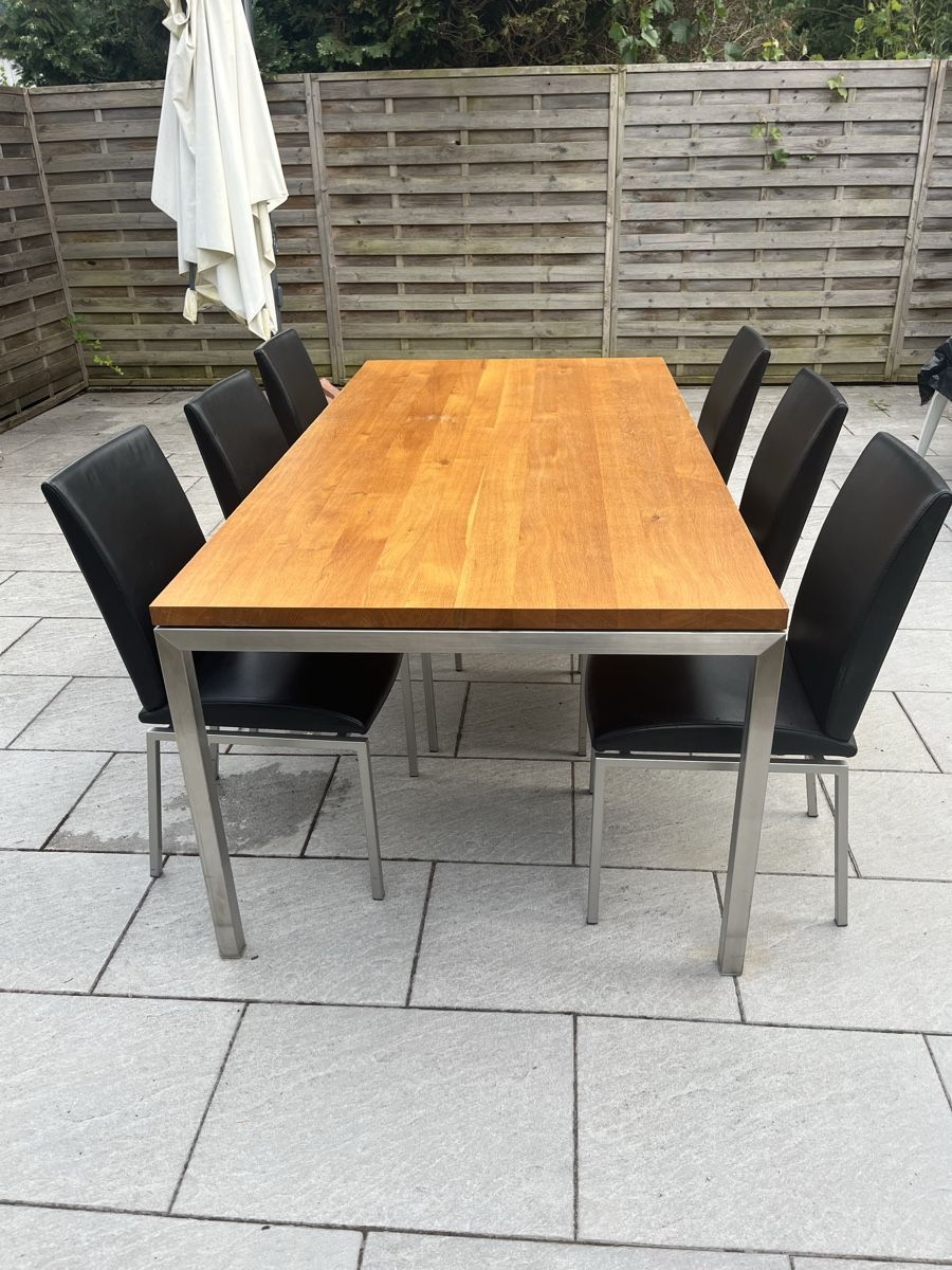 Calligaris Tischset: Calligaris Tisch mit Stühlen – Gebraucht aus Dulliken von PFZH