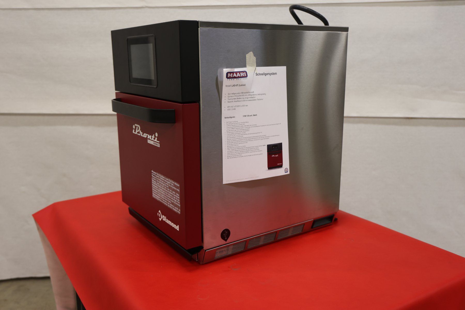 Elettrodomestici da cucina: Lainox LKS-6T Diamond iPronti Schnellgarsystem Liquidation – Nuovo (secondo la descrizione) da Höri venduto da Korgproduction07 3