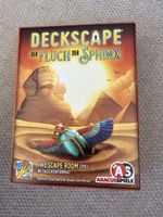 Deckscape Der Fluch der Sphinx Escape Room Spiel