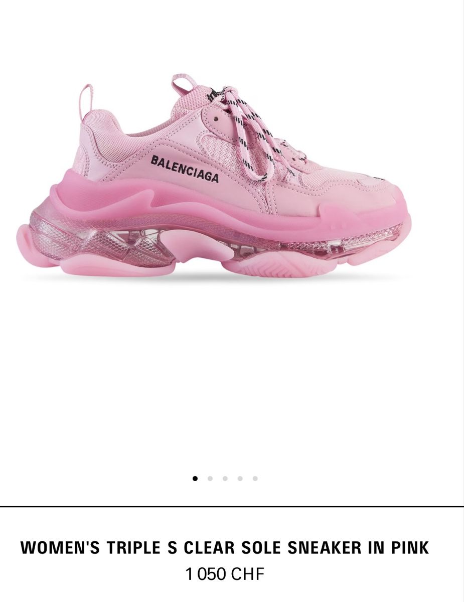 Balenciaga Damenschuhe: Balenciaga Triple S Clear Sole – Gebraucht aus Lohn-Ammannsegg von aemu12 5