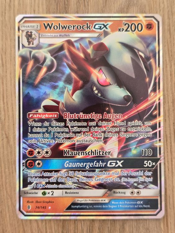 Wolwerock Gx Full Art