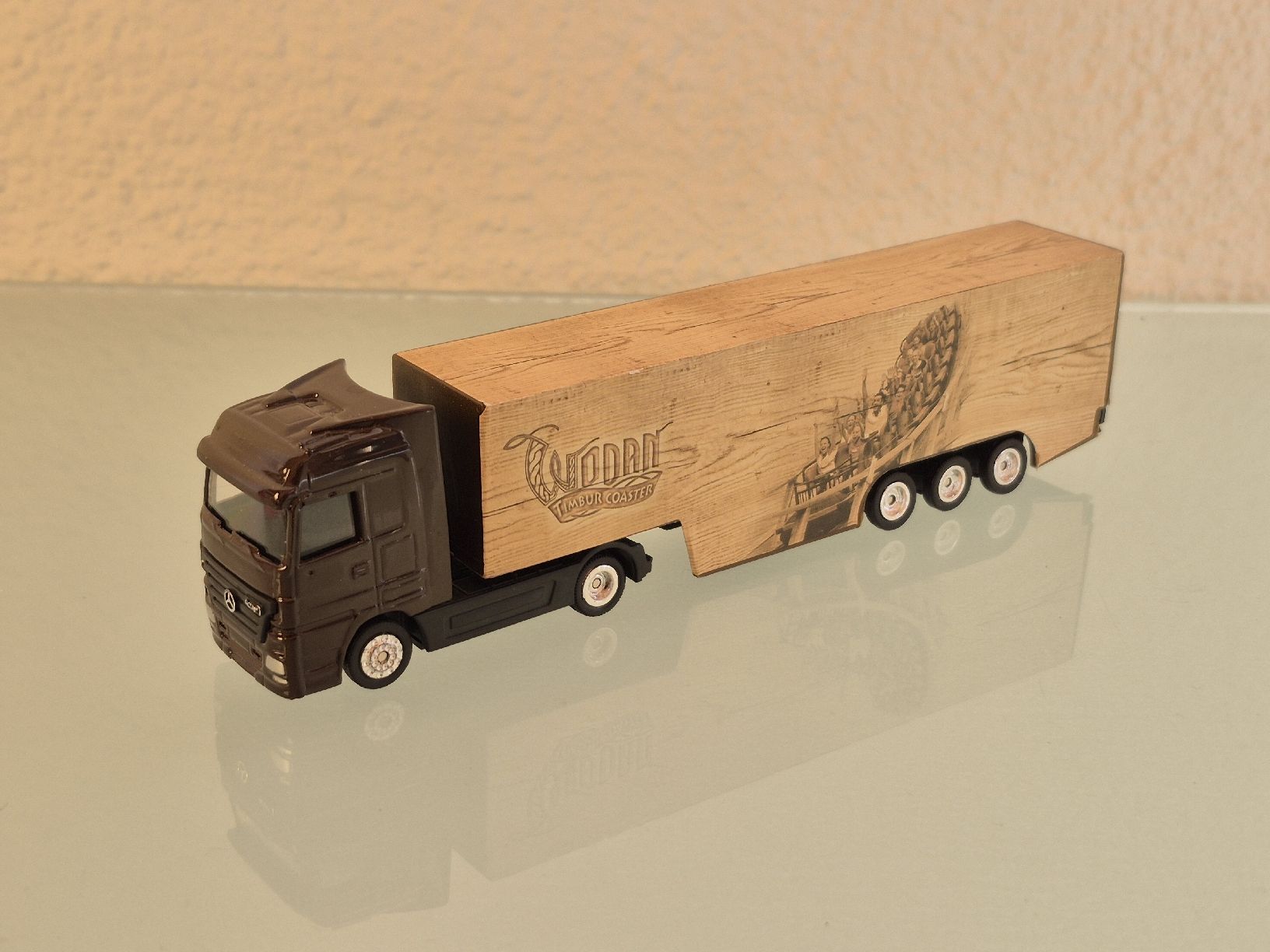 Mercedes-Benz Modellini d'auto: Mercedes LKW Wodan Timbur Coaster – Usato da Uetendorf venduto da myhome12