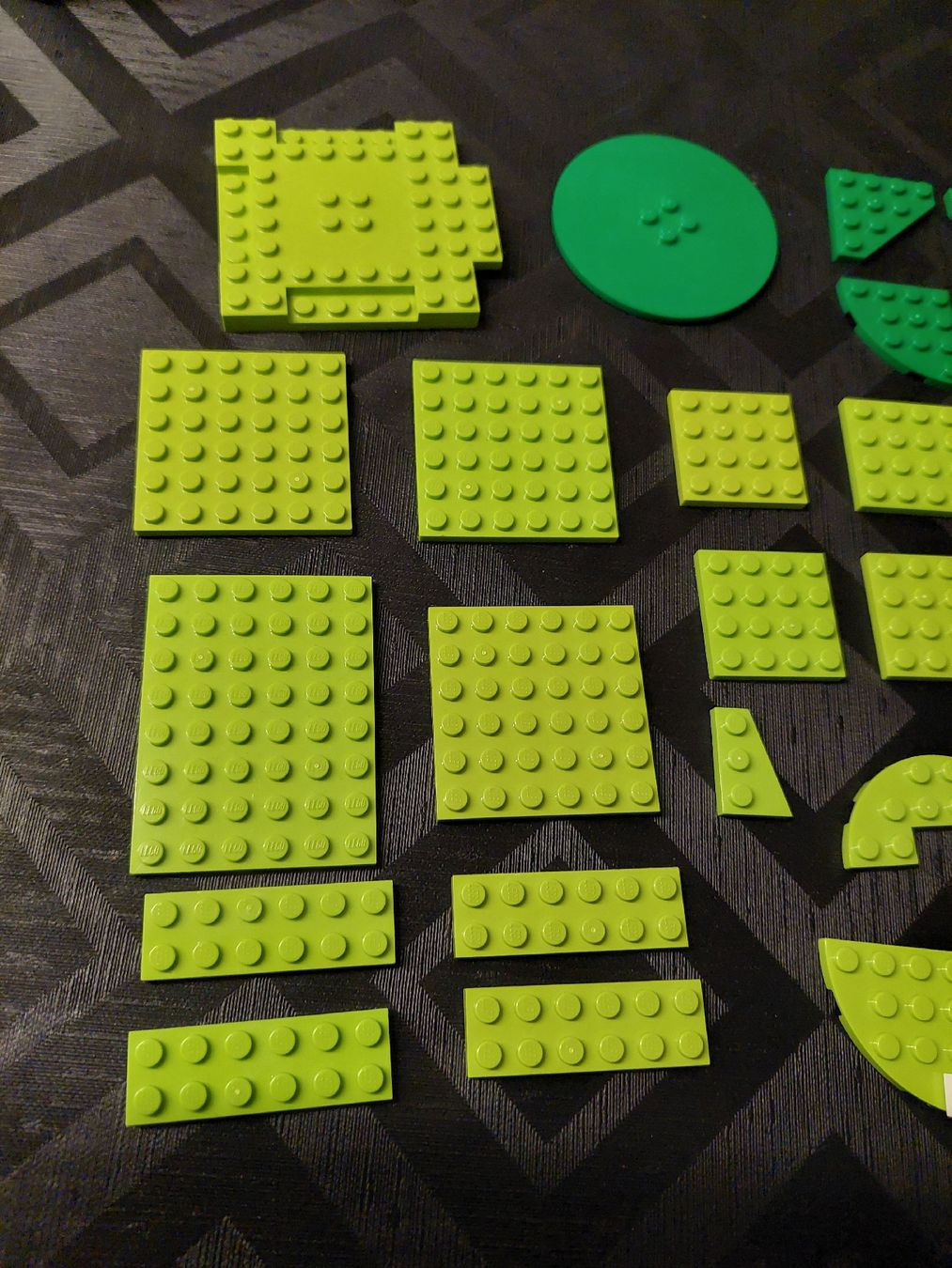 Lego Kit di costruzioni: Div. Legoplatten grün – Usato da Zetzwil venduto da sti_x9xf 2