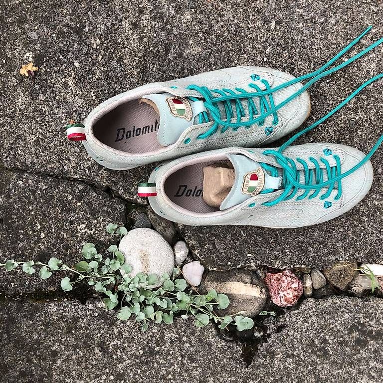 Dolomite Scarpe da donna: Leichte Dolomite-Canvas Sneaker – Usato da Thun venduto da mas_p66x 1