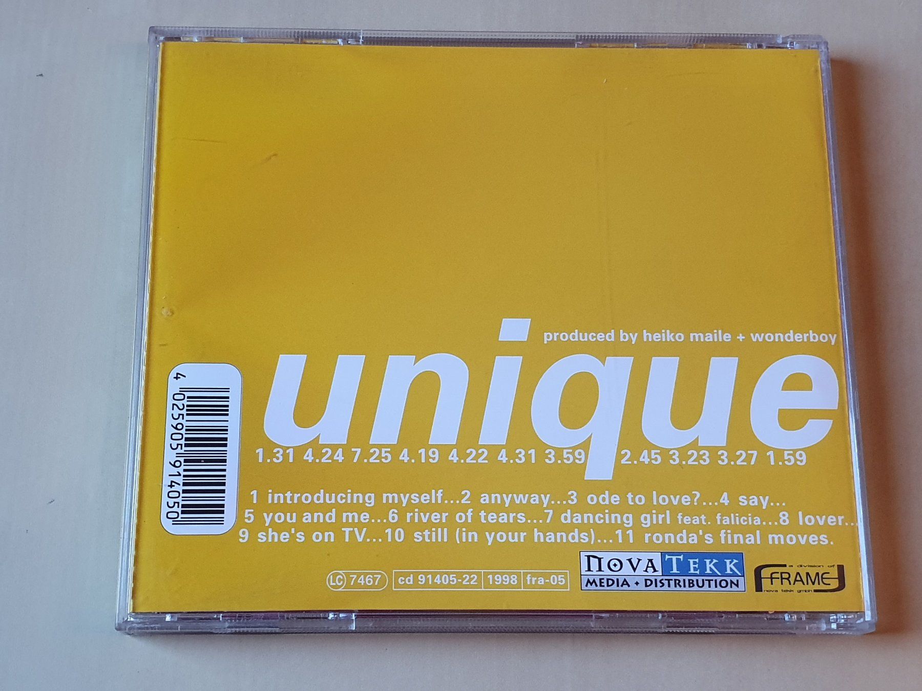 CDs: Love? unique – Gebraucht aus Stansstad von collectorsshop 1