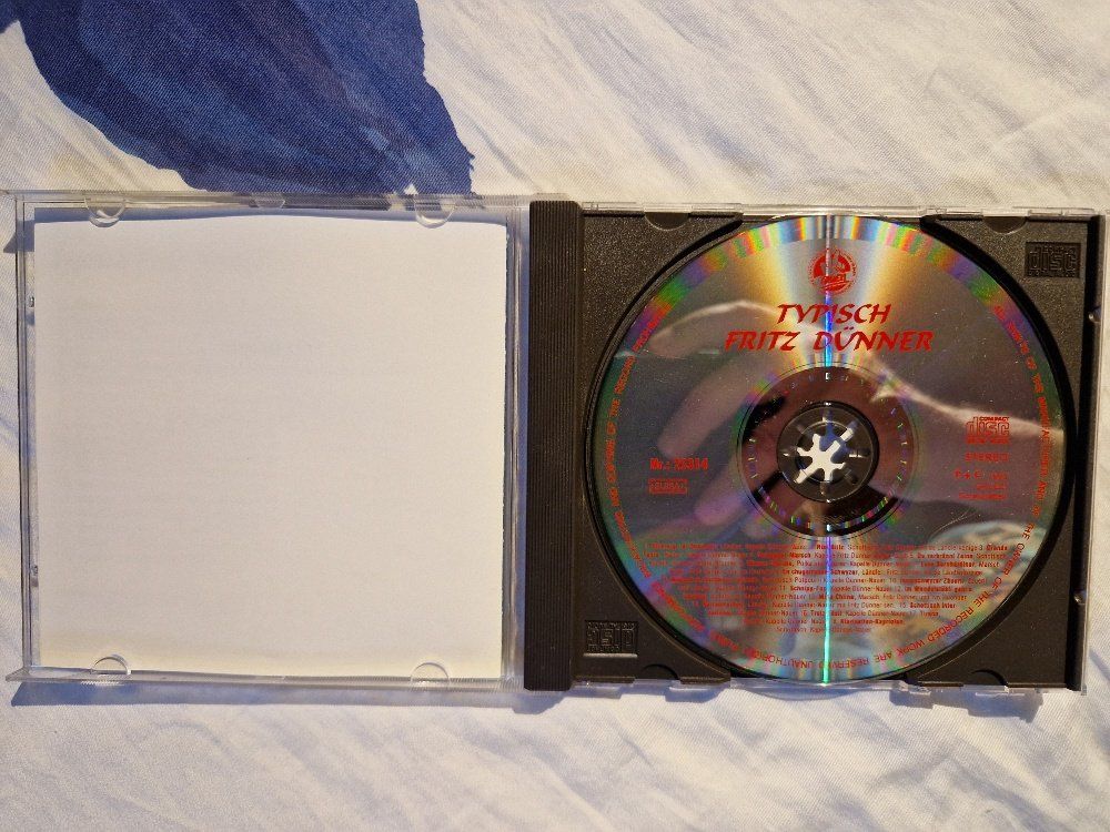 CDs: Fritz Dünner: Typisch - Vergriffen! – Gebraucht aus Brittnau von Zibu 2