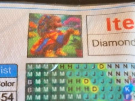 Kit bricolage: DIAMOND PAINTING KLEINES MÄDCHEN – Nuovo e nell'imballaggio originale da Dintikon venduto da bonita099 1