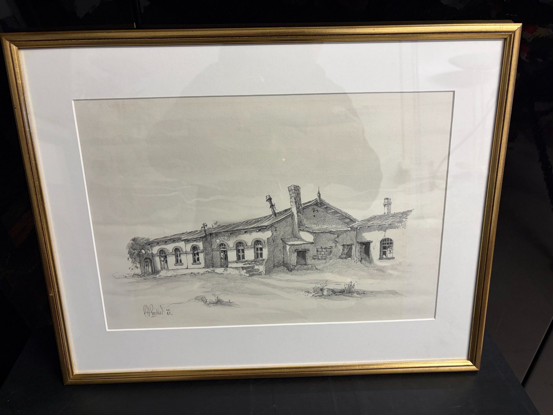 Foto & Immagini: Original, Zeichnung, Kolmanskop, Namibia – Nuovo (secondo la descrizione) da Muri b. Bern venduto da Silberqualle