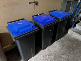 Abfalltonne / Wertstofftonne Kaiser+Kraft (120L)