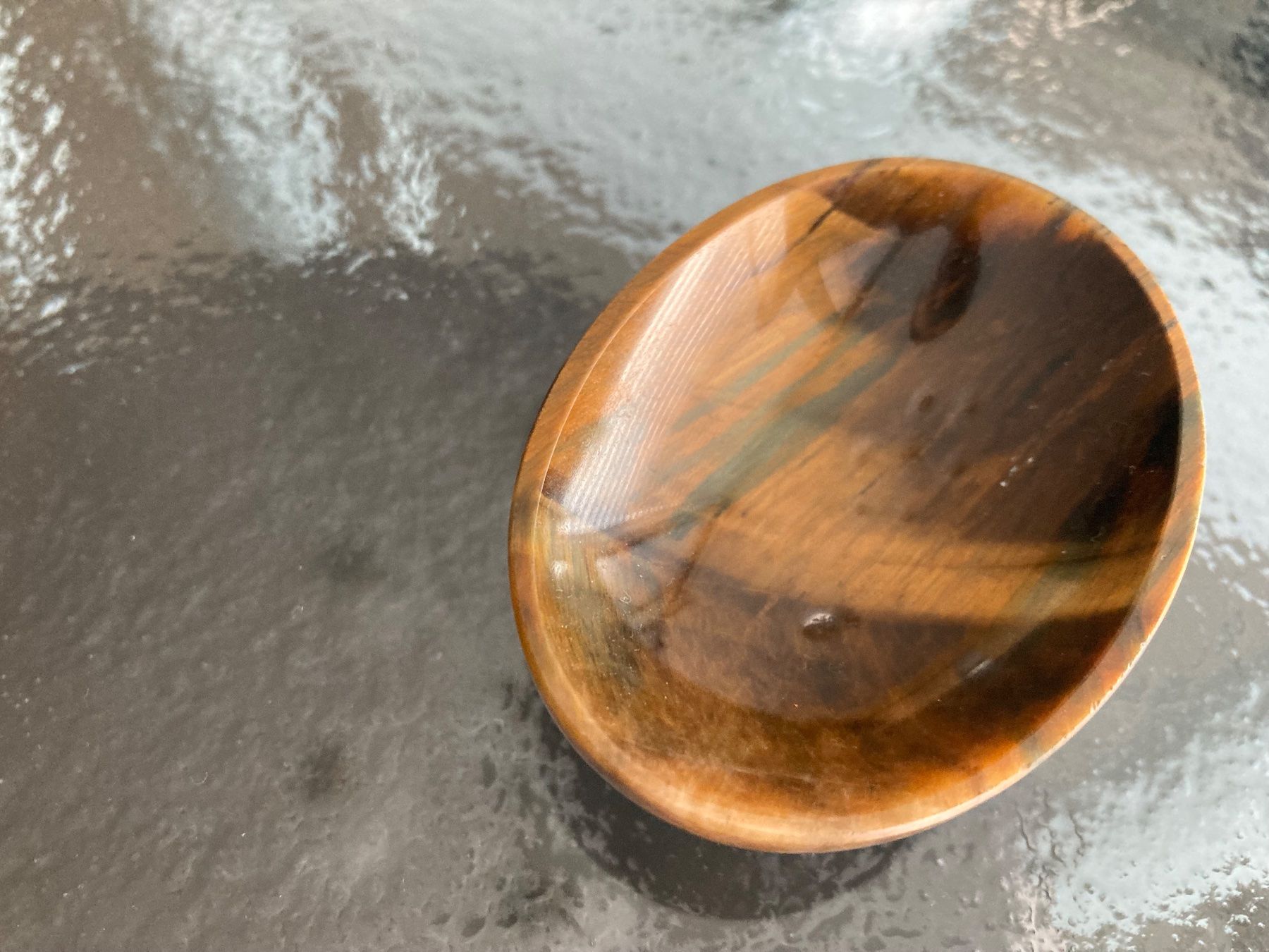 Ciotole: Wunderschöne kleine Schale aus Tigerauge – Usato da Zürich venduto da einefreude 2