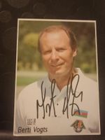 Berti Vogts - Handsignierte Autogrammkarte