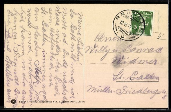 Cartoline postali: AK Sisikon, Gesamtansicht – Usato da Berlin venduto da bartko-reher 1