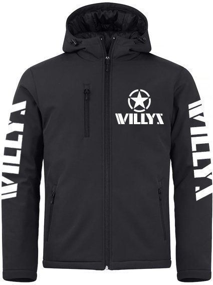 Vestes: Willys Jeep Softshell Jacke – Neuf avec emballage d'origine à Aettenschwil par shirtster