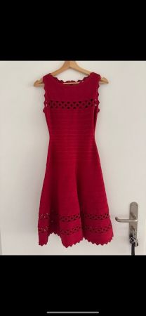 Herve Leger Kleid XS wie neu rot Sommerkleid luxus