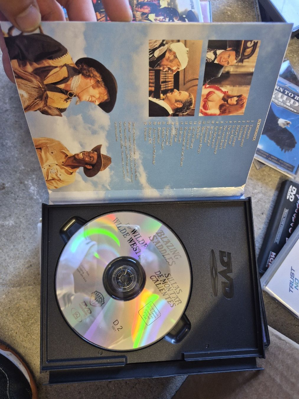 Tutti i DVDs: Blazzing Sadles Der Wilde Westen  – Usato da Oberegg venduto da kev_58s7 1