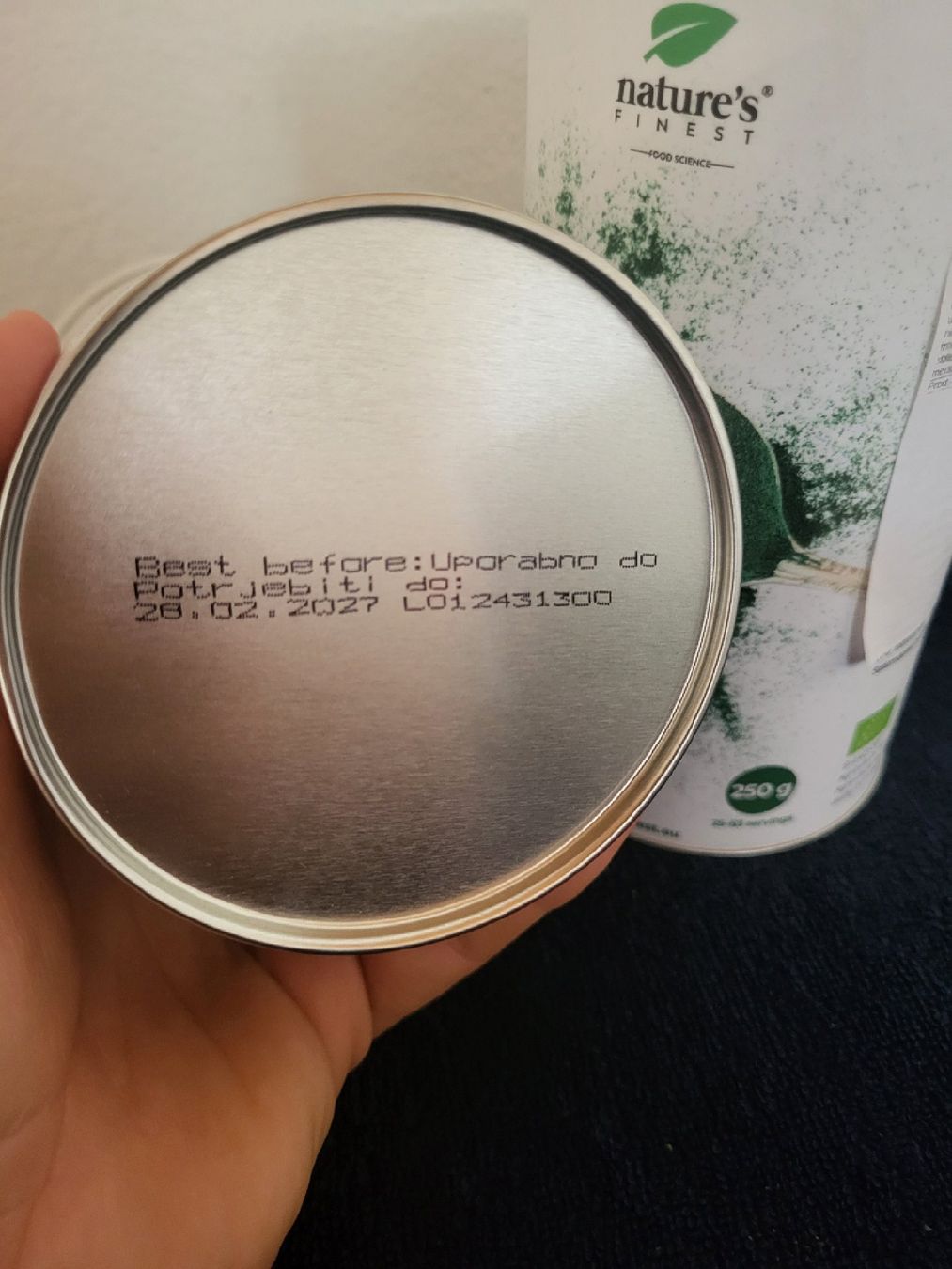 Cibi & Specialità: bio spirulina powder – Nuovo e nell'imballaggio originale da Dietikon venduto da AniaSunrise 4