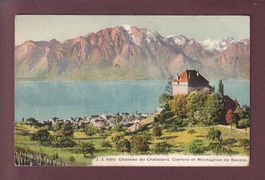 Château du CHÂTELARD - Clarens - 1909