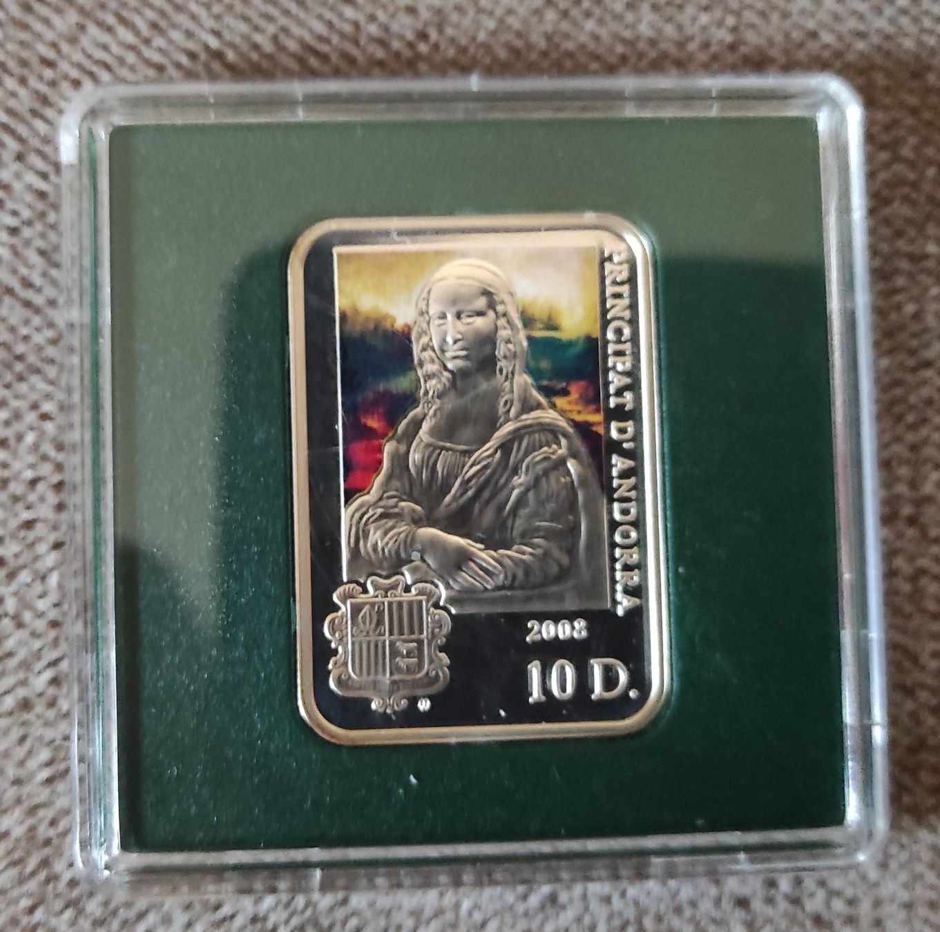 Tutti le monete: Pièce Léonard de Vinci, Mona Lisa, 2008, argent – Nuovo e nell'imballaggio originale da Renens VD venduto da cla_7zv5