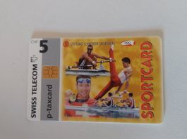 Taxcard Olympia Atlanta 1996 Sportcard mit Unterschriften