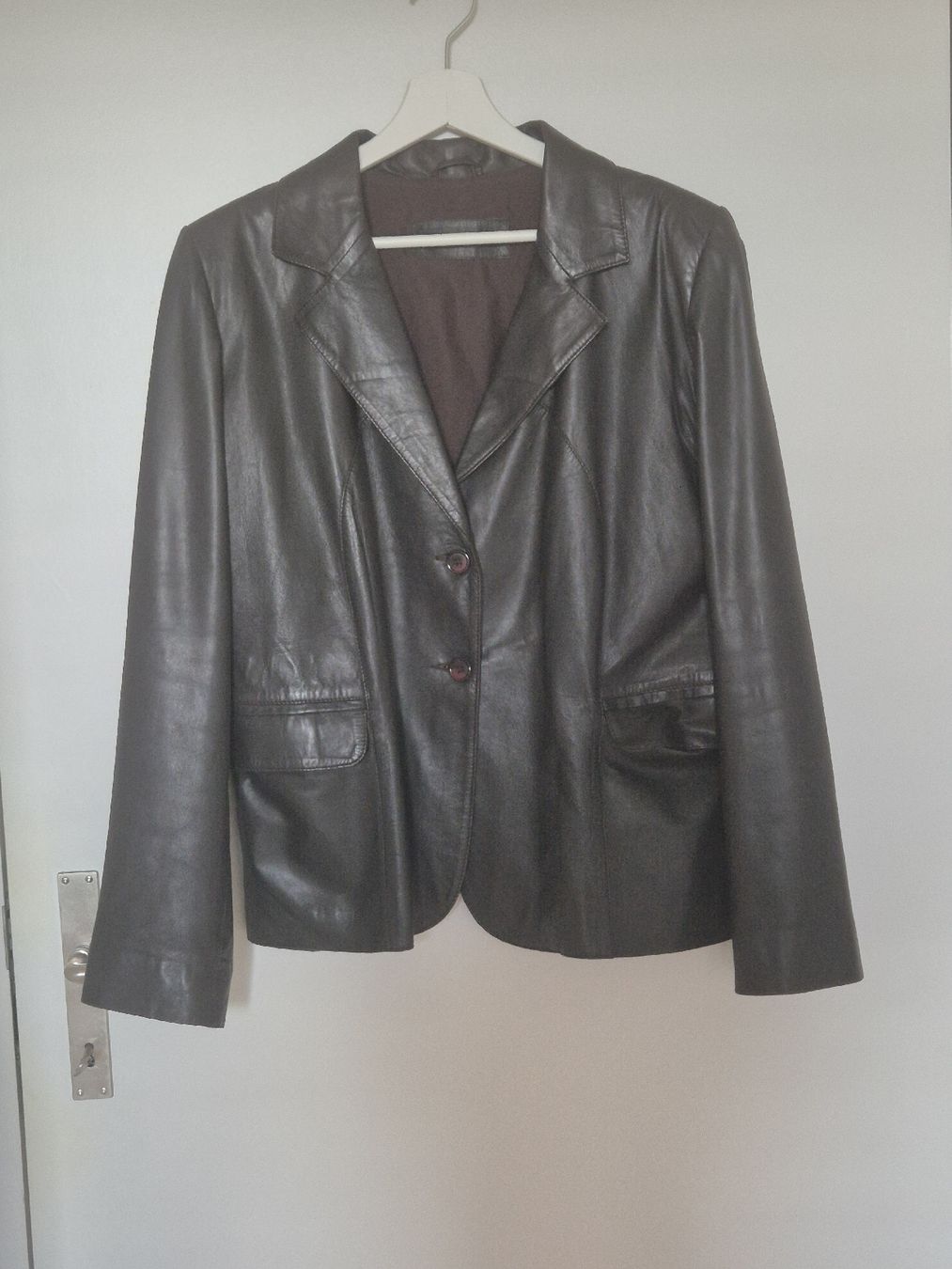 Navyboot Vestes: Navyboot Lederjacke Gr. 44 – D'occasion à Oberdiessbach par Finland1977