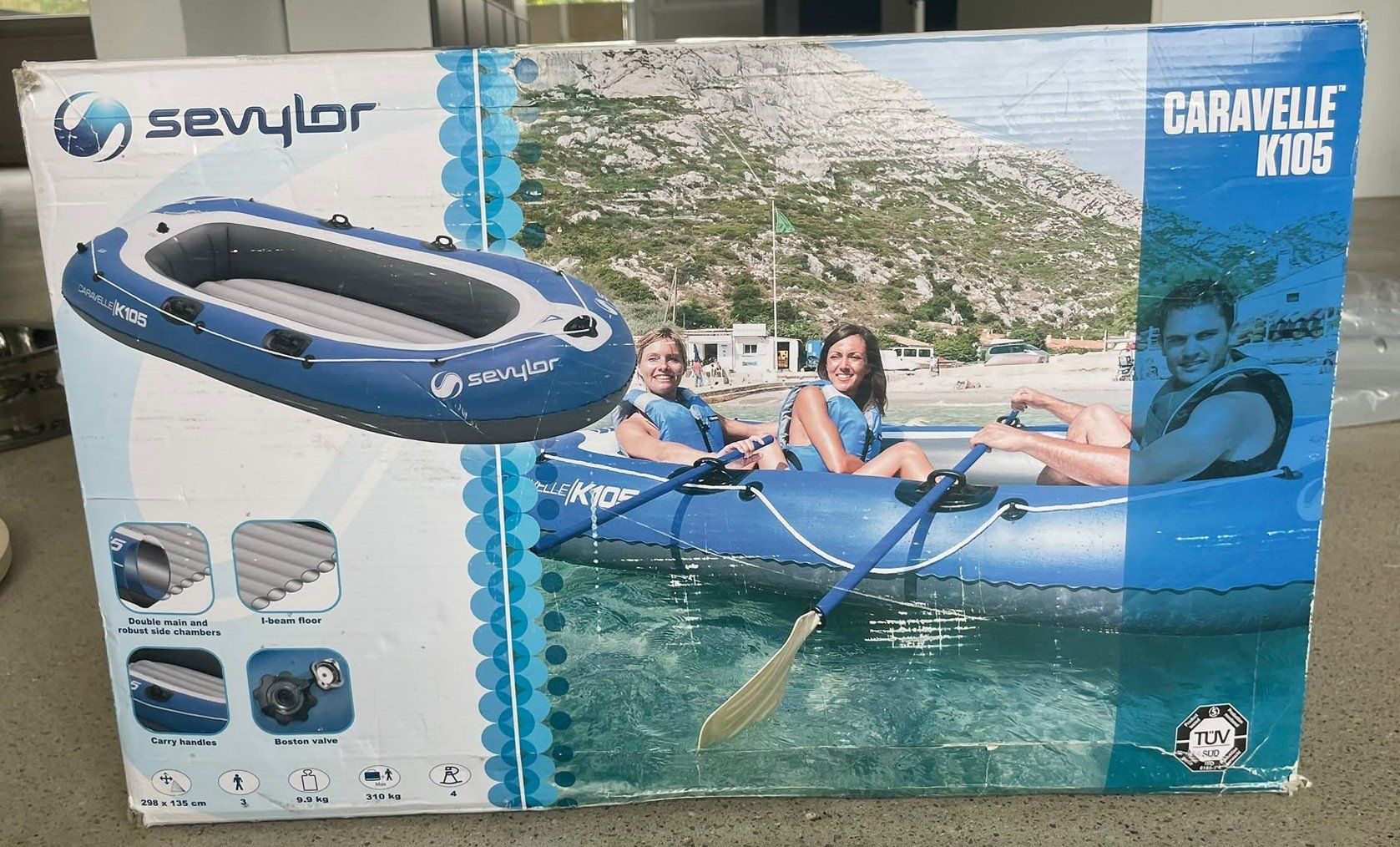 Sevylor Boote: Sevylor Caravelle K105 Paddelboot – Neu und originalverpackt aus Dübendorf von DreamOnOne