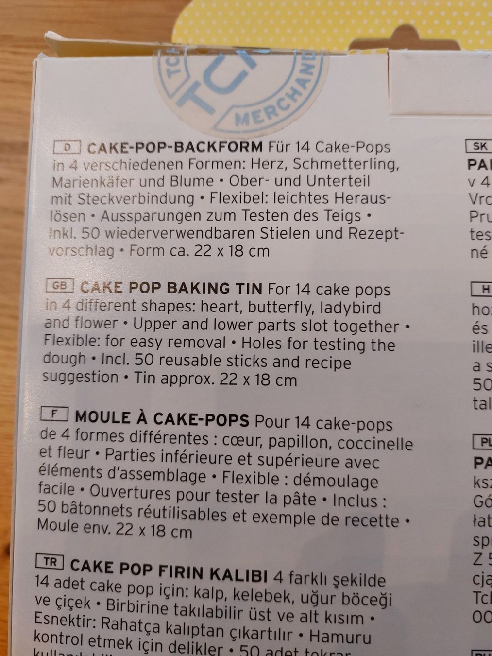 Tchibo Teglie da forno: Cake-pop Backform. Neu. – Nuovo e nell'imballaggio originale da Rodersdorf venduto da and_9kj9 1