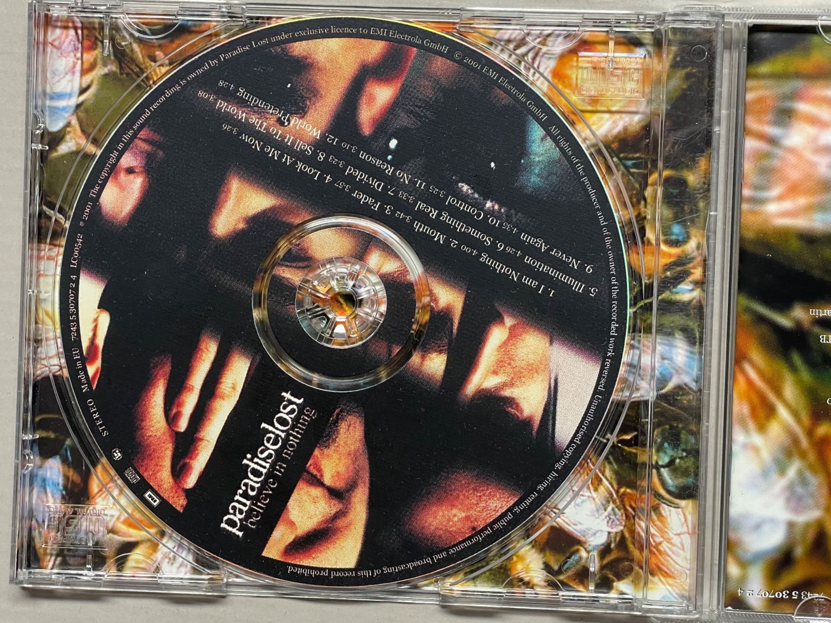 CD: Paradise Lost - Believe In Nothing – Usato da Muri b. Bern venduto da AdidasCollector 1