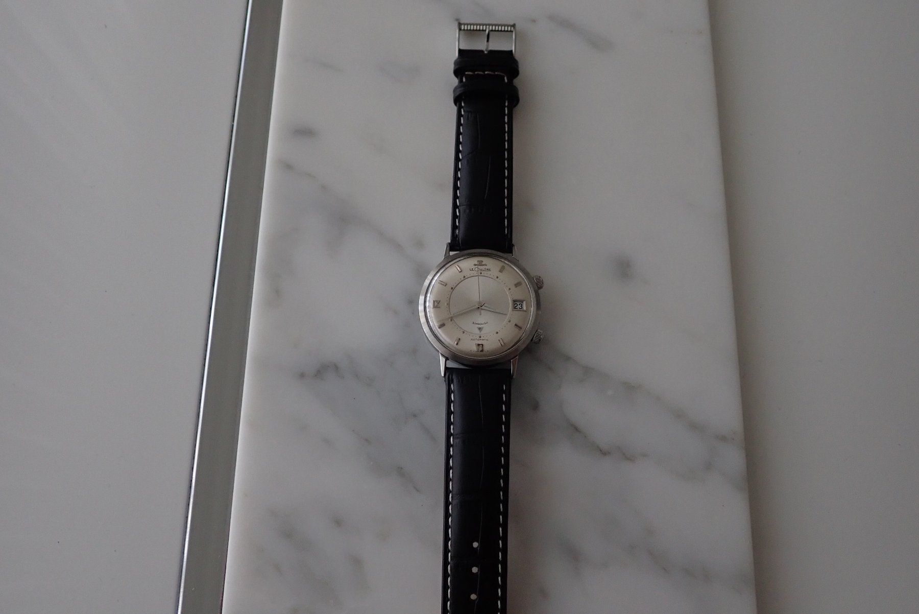 Jaeger-Lecoultre Montres: WINTAGE!! LE COTRE MEMODATE HAMMERAUTOMATIC – D'occasion à Wohlen AG par kingwatcheshere 4