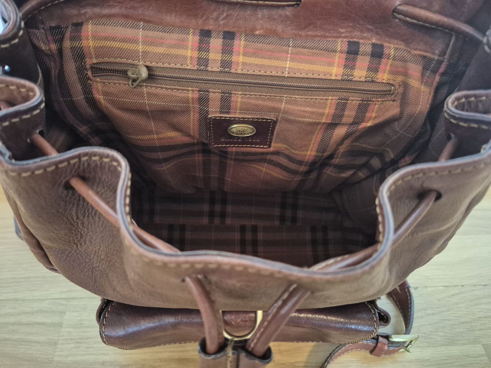 The Bridge Zaini: Lederrucksack The Bridge – Usato da Escholzmatt venduto da Commessa 5