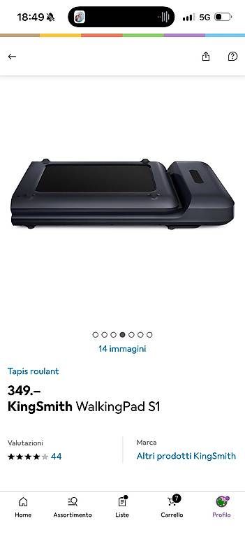 Vélos d'appartement: Walking pad  – D'occasion à Losone par lis_8rfv 1