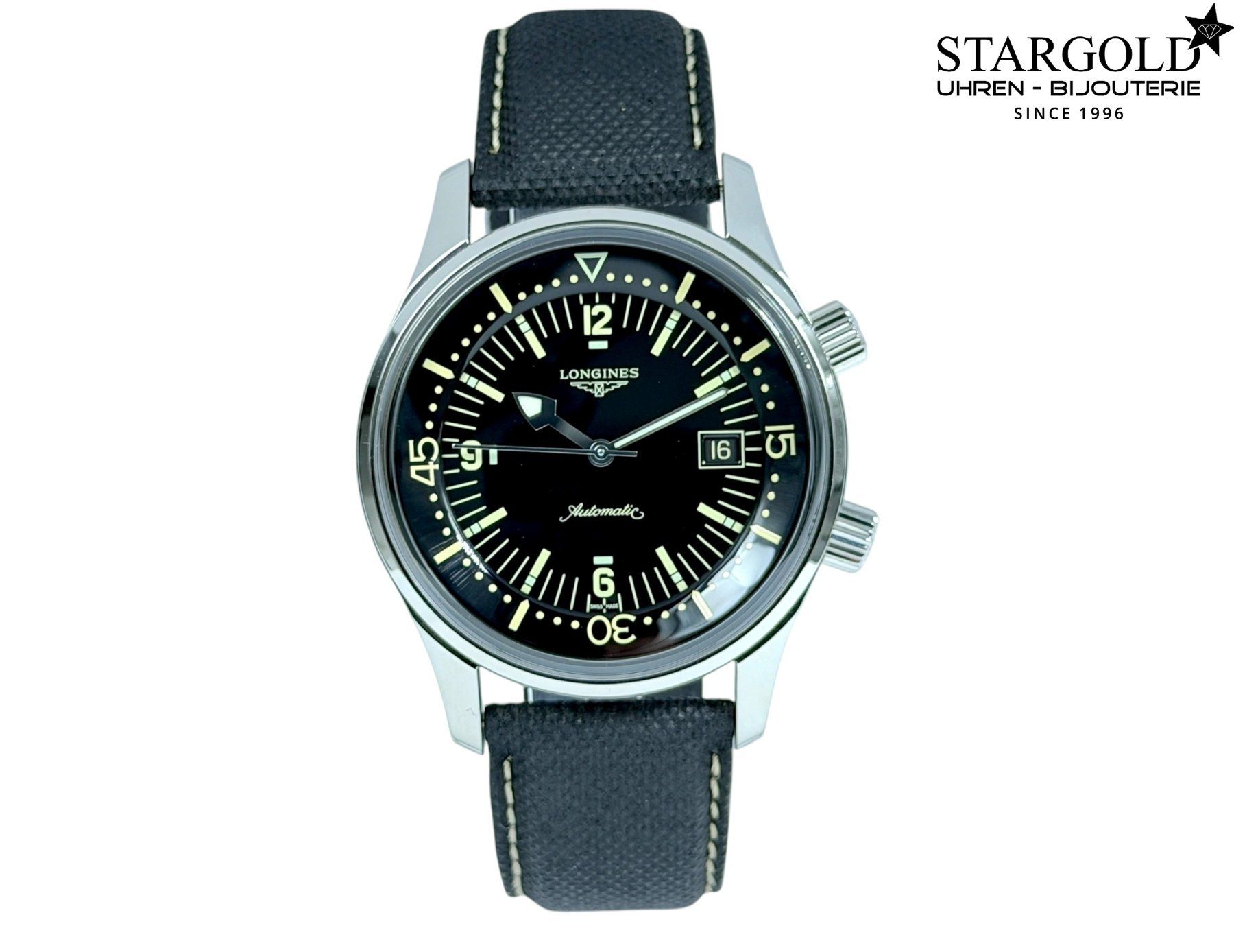 Longines Montres: Longines Legend Diver - L3.774.4.50.0 – D'occasion à Zürich par Stargold-Uhren