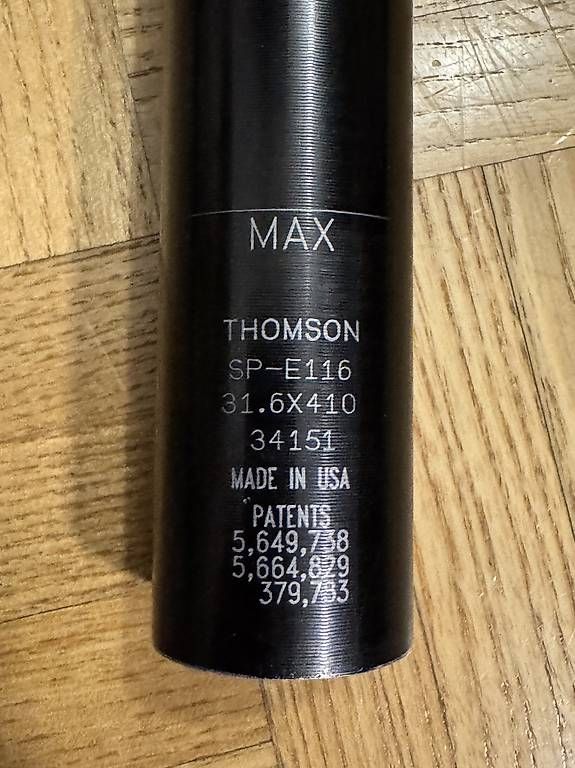 Pezzi di ricambio: Thomson Elite Sattelstütze – Usato da Kloten venduto da Zwaetschge01 1