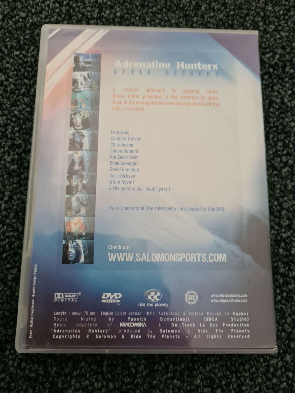 Tutti i DVDs: ADRENALINE HUNTERS (8245) – Usato da Ruswil venduto da Ruck.Zuck. 1