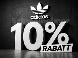Adidas: 10% Rabatt im Store und Filiale