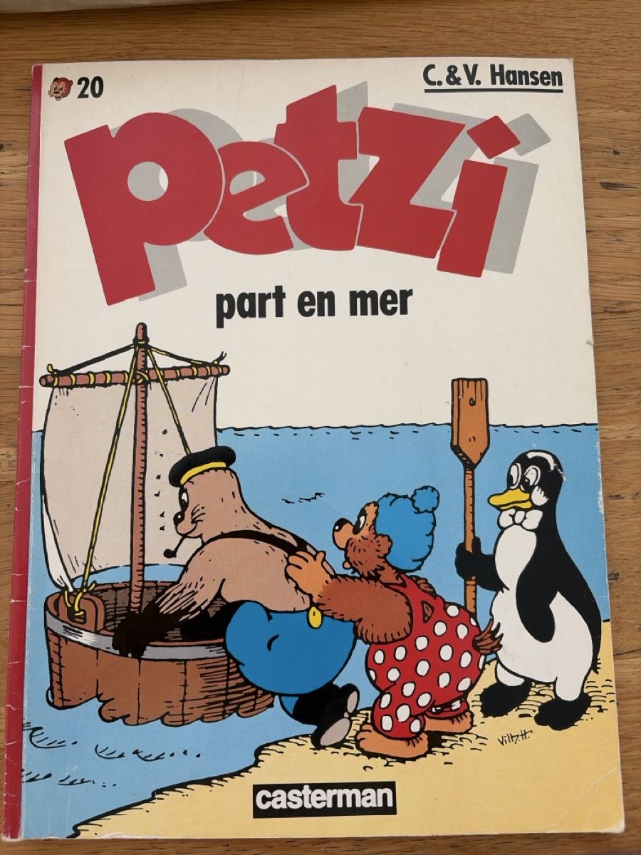 Fumetti: BD PETZI part en mer no 20 – Usato da Echallens venduto da JAR69
