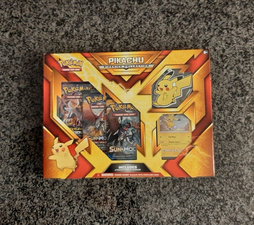 Pokemon Pikachu Sidekick Collection Box (Neu und originalverpackt) in ...